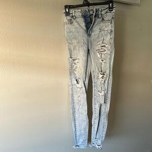 American Eagle Ripped Skinny Jeans
